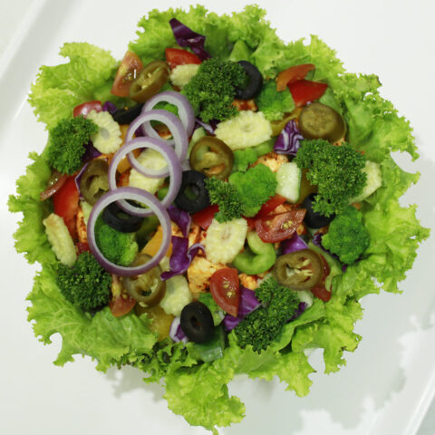 Pan Tossed Cottage Cheese Salad