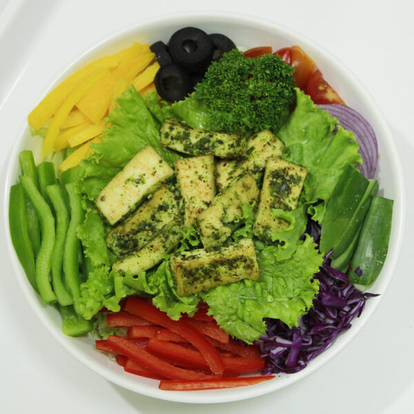Spiced Herbs Paneer Ranch Salad