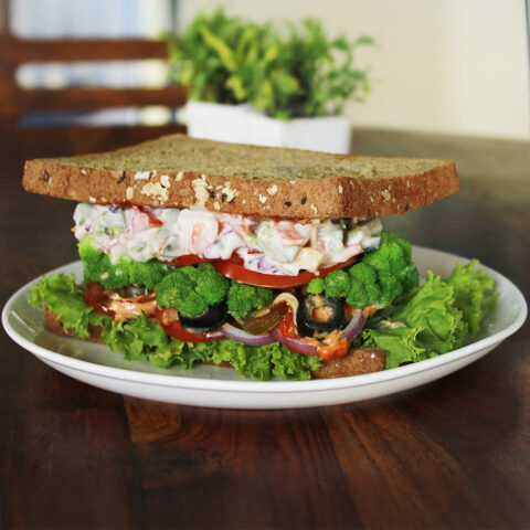 Ultimate Veggie Medley Sandwich