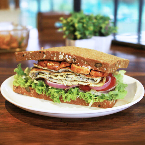 Egg Mushroom Sandwich